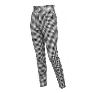 Windsor Black and White Checkered Skinny Pants